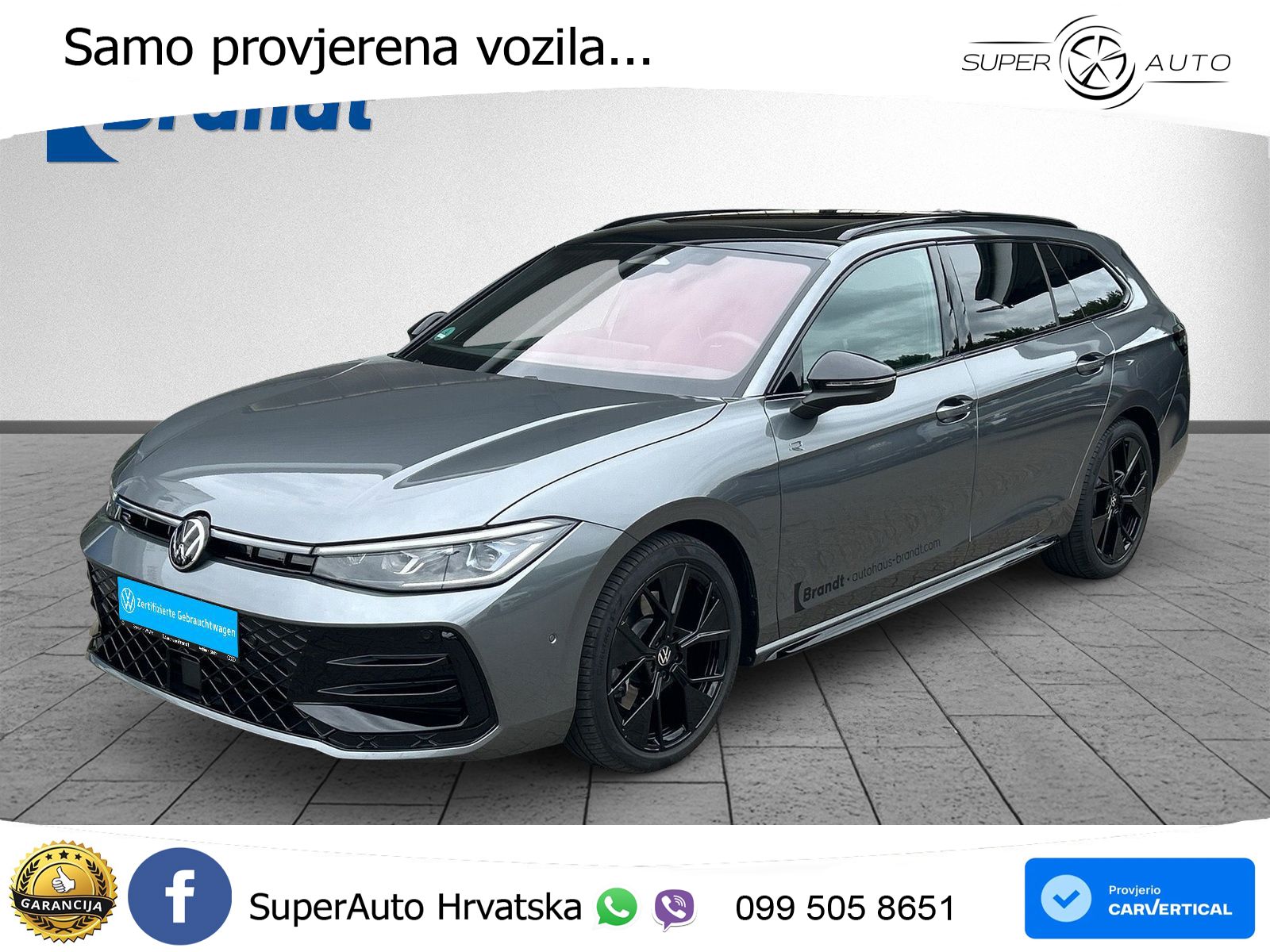 Volkswagen Passat Variant 2.0 TDI (193 KS) 4MOTION DSG R-Line LED+GR SJED+ACC