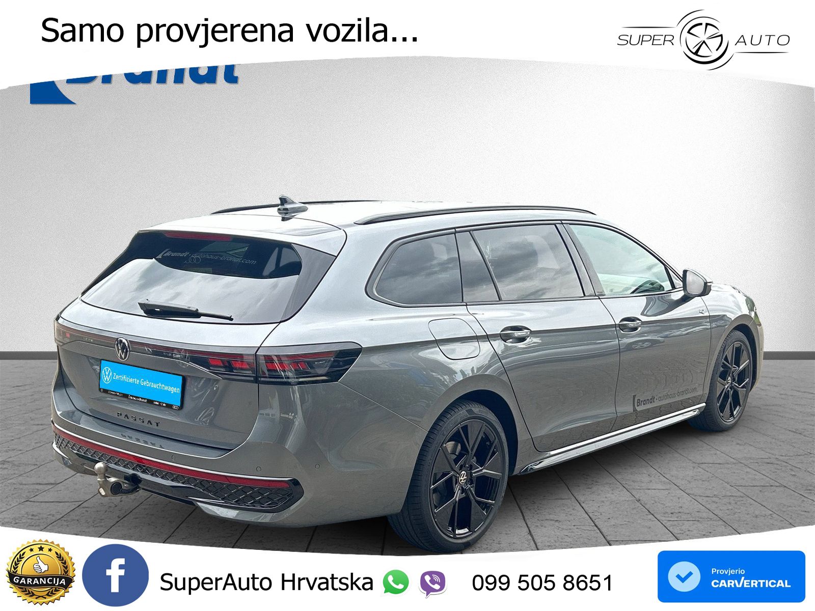 Volkswagen Passat Variant 2.0 TDI (193 KS) 4MOTION DSG R-Line LED+GR SJED+ACC