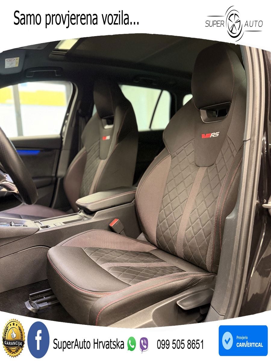 Škoda Octavia Combi RS 2.0 TDI (200 KS) DSG LED+GR SJED+ACC