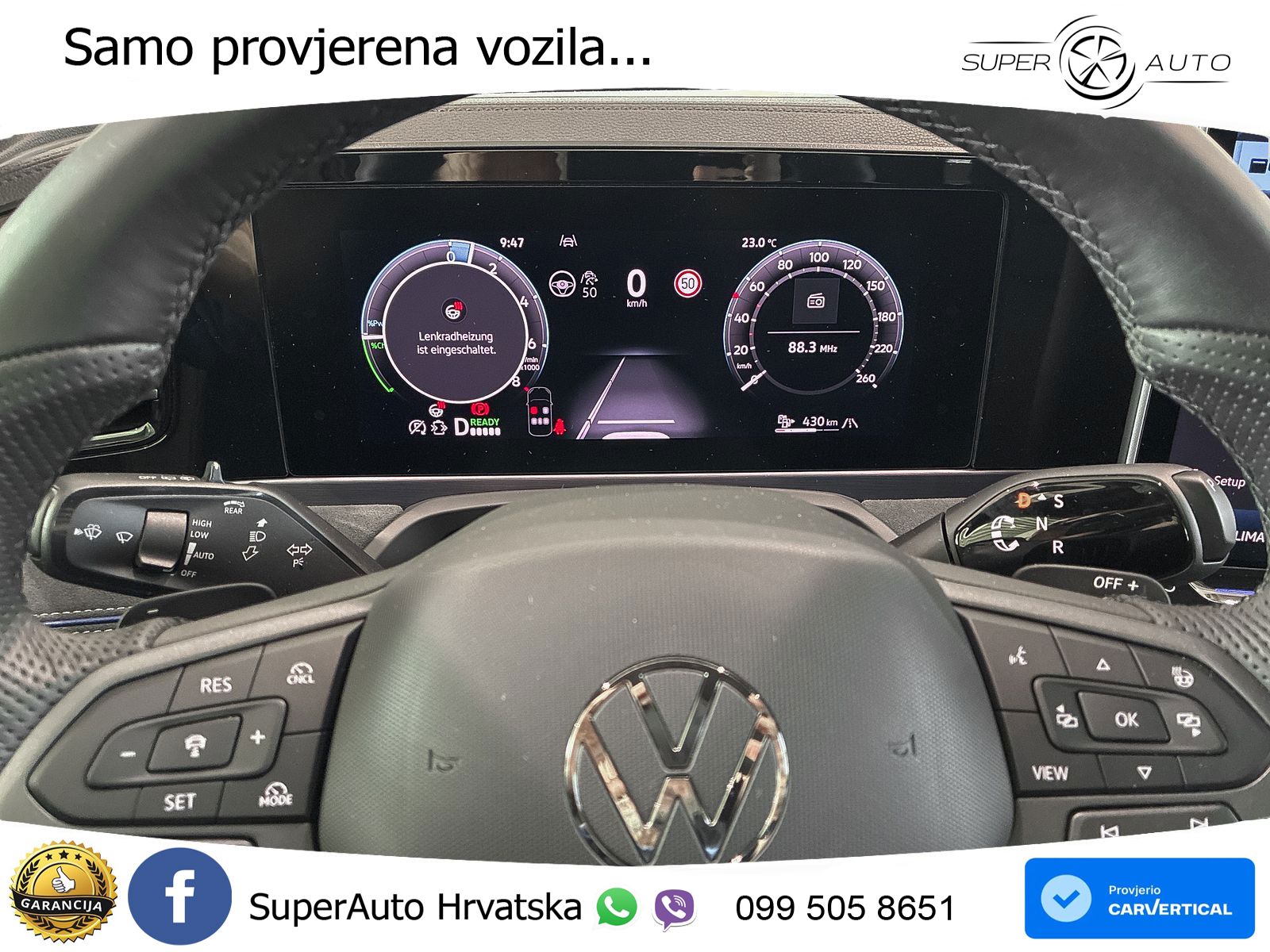 Volkswagen Passat Variant 1.5 TSI (272 KS) eHybrid DSG R-Line LED+GR SJED+ACC