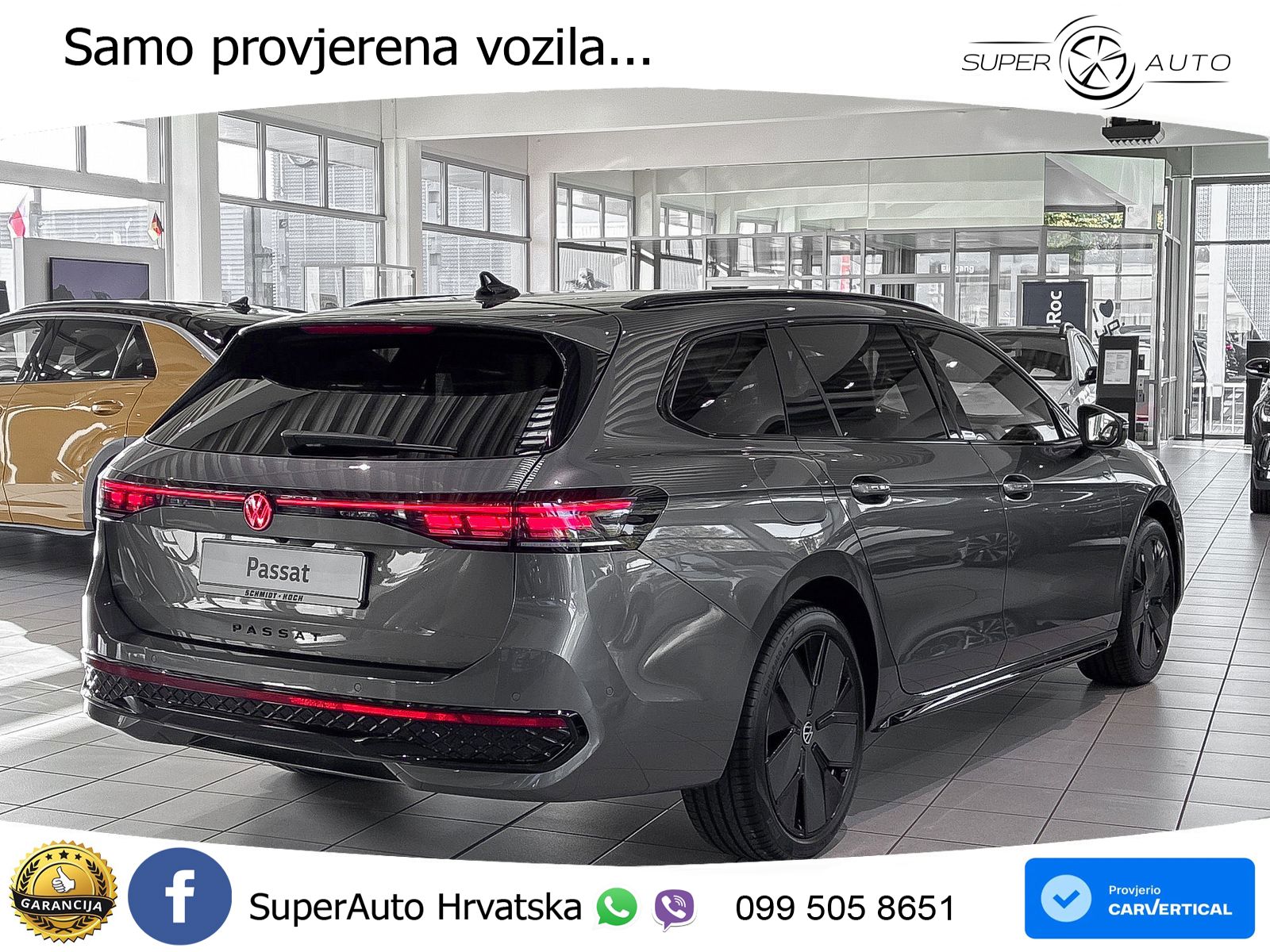 Volkswagen Passat Variant 1.5 TSI (272 KS) eHybrid DSG R-Line LED+GR SJED+ACC