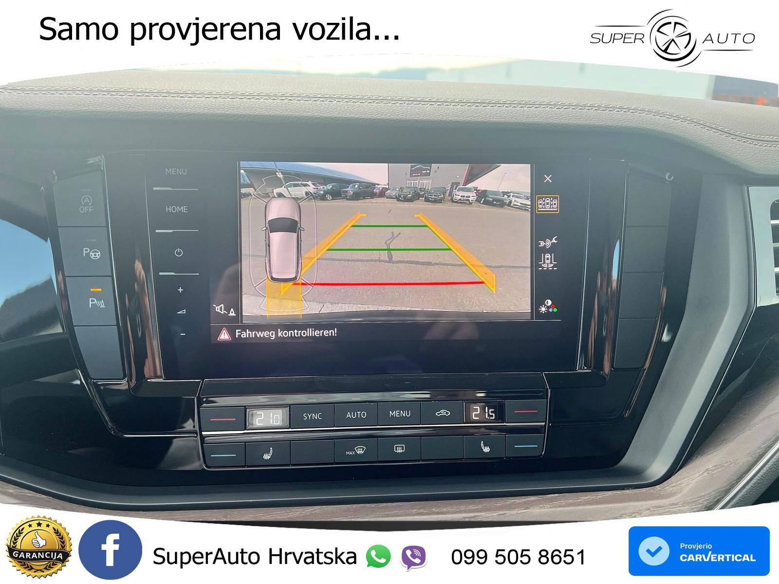 Volkswagen Touareg 3.0 V6 TDI (231 KS) 4MOTION Tiptronic ZRAČNI+ACC+4xGR SJED+KAM