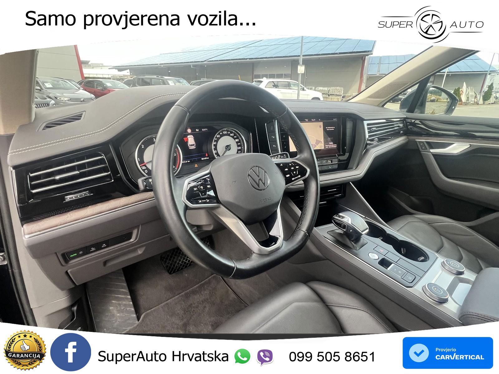 Volkswagen Touareg 3.0 V6 TDI (231 KS) 4MOTION Tiptronic ZRAČNI+ACC+4xGR SJED+KAM