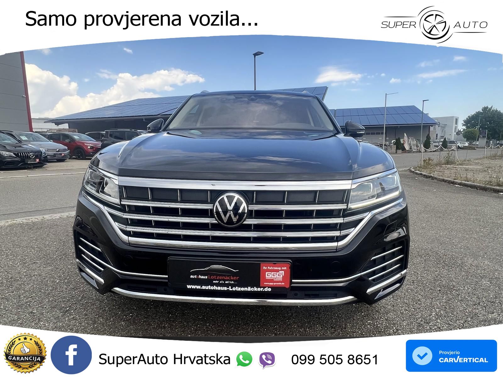 Volkswagen Touareg 3.0 V6 TDI (231 KS) 4MOTION Tiptronic ZRAČNI+ACC+4xGR SJED+KAM