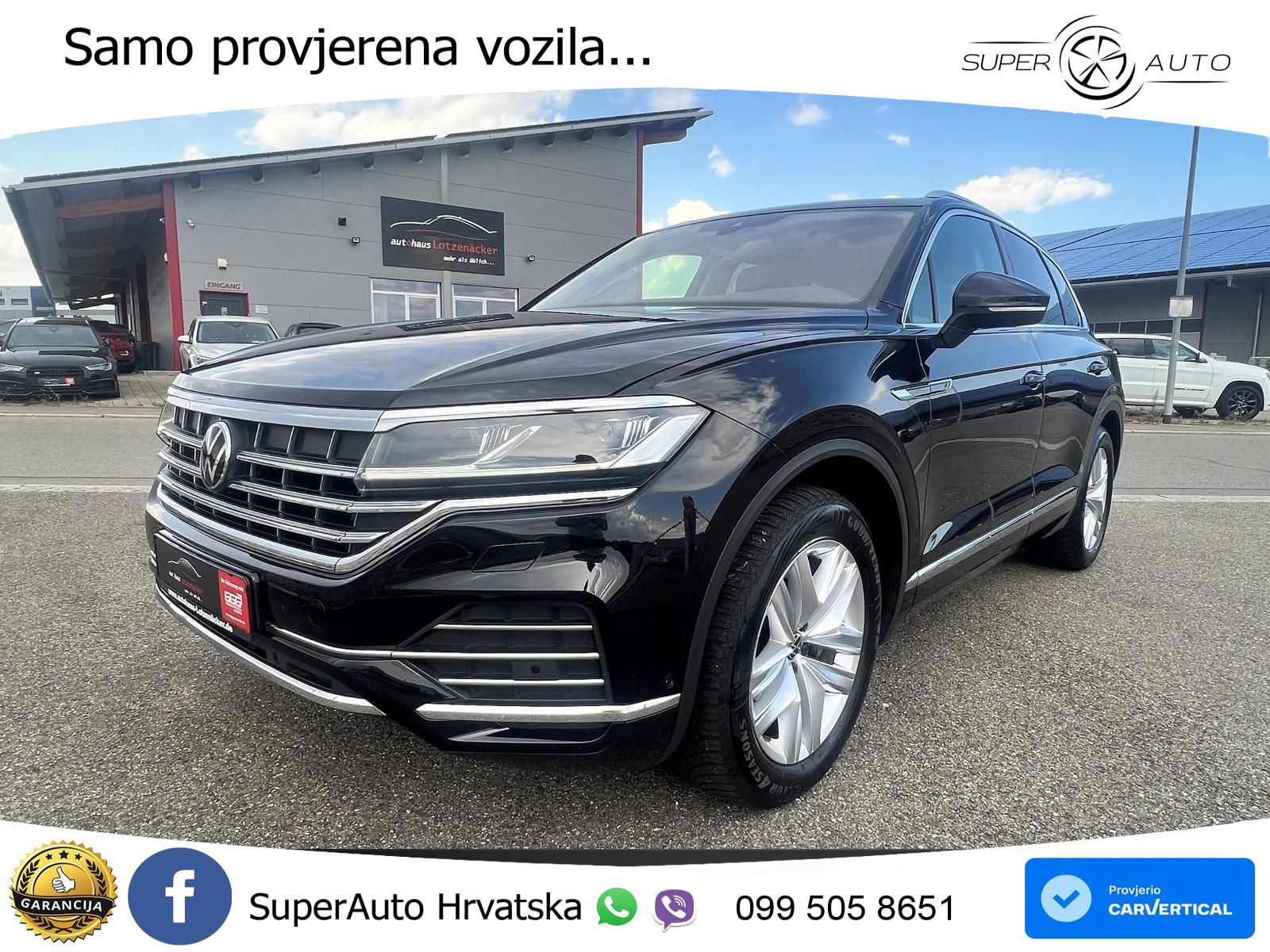 Volkswagen Touareg 3.0 V6 TDI (231 KS) 4MOTION Tiptronic ZRAČNI+ACC+4xGR SJED+KAM