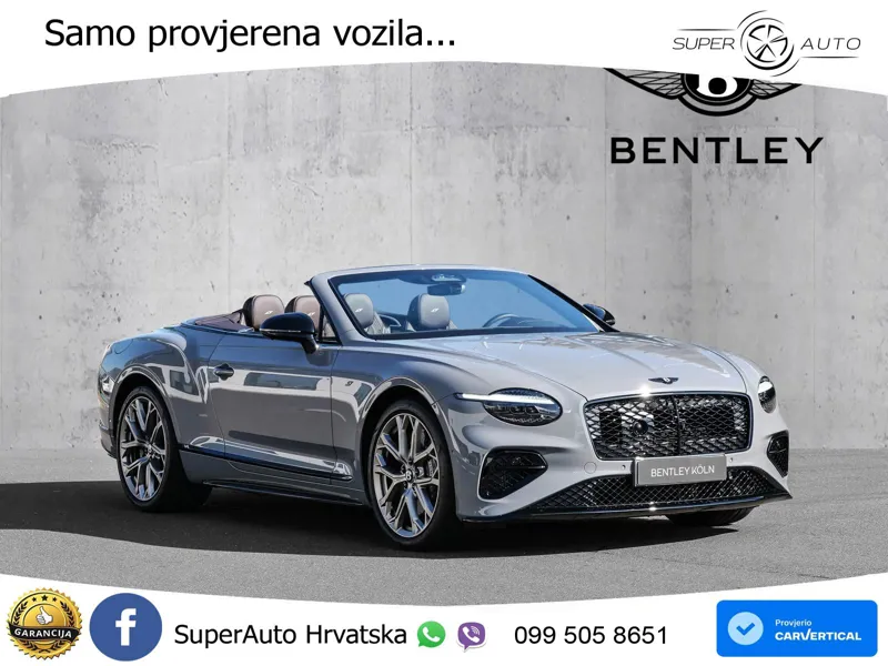 Bentley Continental GTC IV 4.0 V8 TFSi (680 KS) AWD DCT ZRAČNI+ACC+GR SJED+KAM