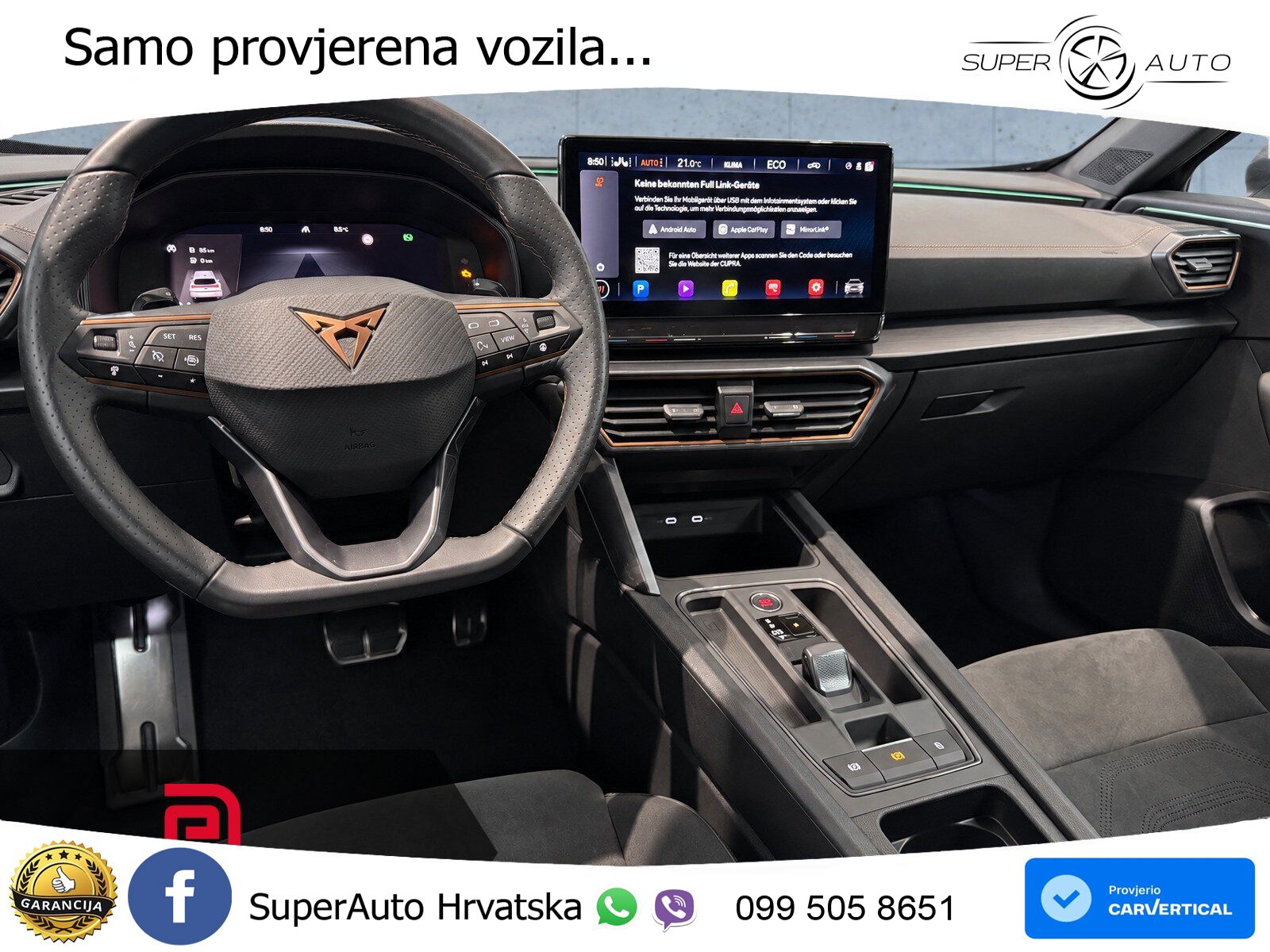 Cupra Formentor 1.4 TSI (245 KS) e-Hybrid DSG VZ LED+GR SJED+ACC
