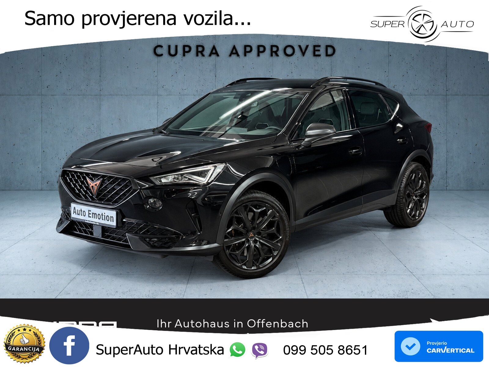 Cupra Formentor 1.4 TSI (245 KS) e-Hybrid DSG VZ LED+GR SJED+ACC