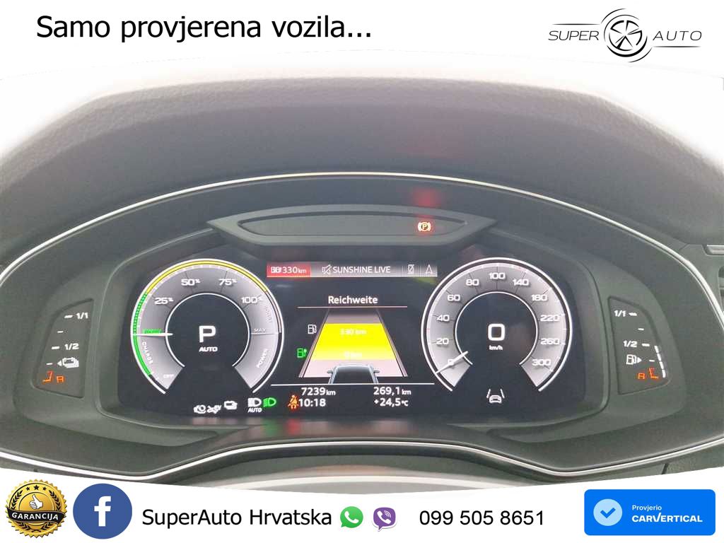 Audi A6 50 TFSIe (299 KS) quattro ultra S tronic LED+GR SJED+ACC