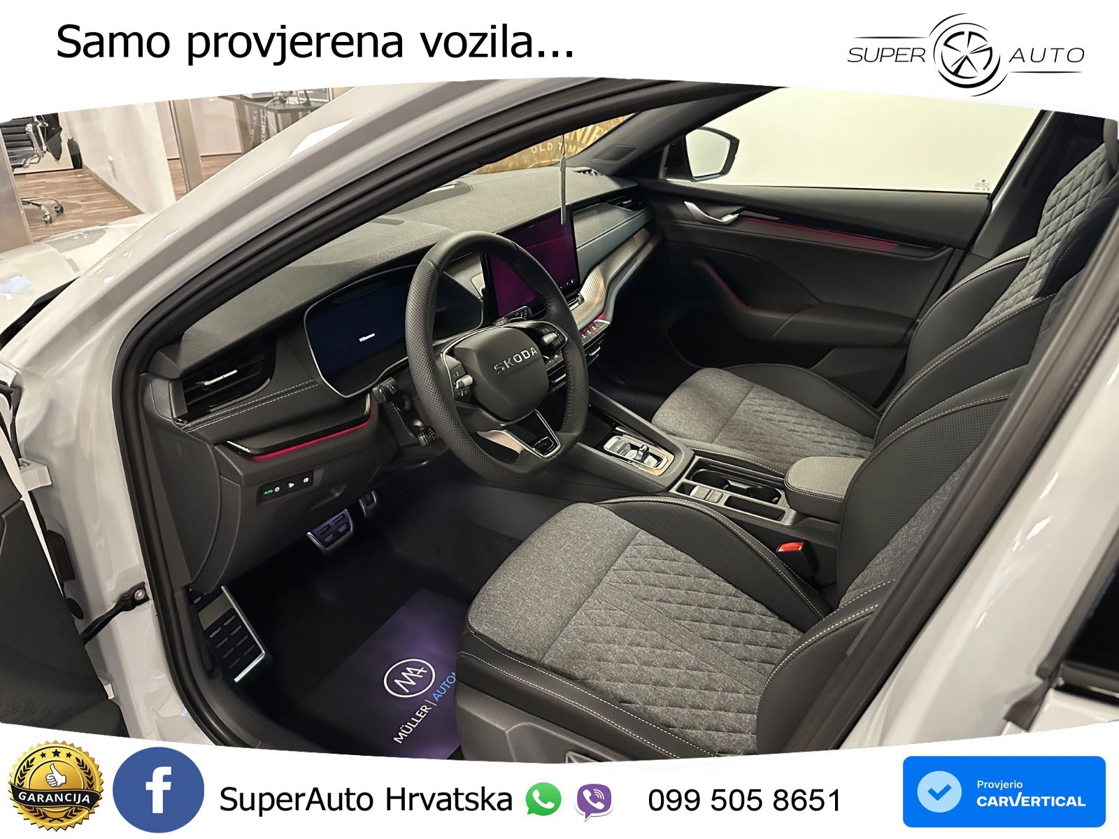 Škoda Octavia Combi 2.0 TDI (150 KS) DSG SportLine LED+GR SJED+ACC