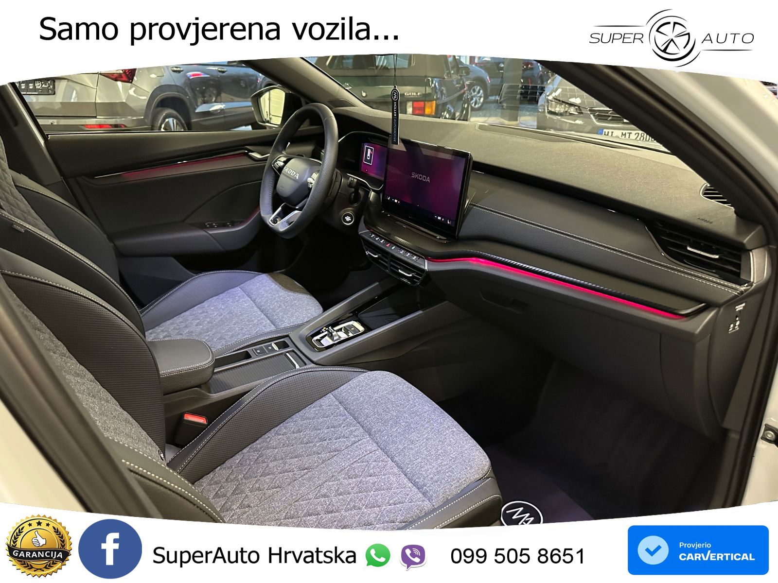 Škoda Octavia Combi 2.0 TDI (150 KS) DSG SportLine LED+GR SJED+ACC