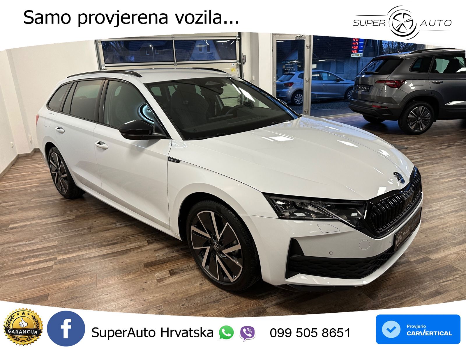 Škoda Octavia Combi 2.0 TDI (150 KS) DSG SportLine LED+GR SJED+ACC