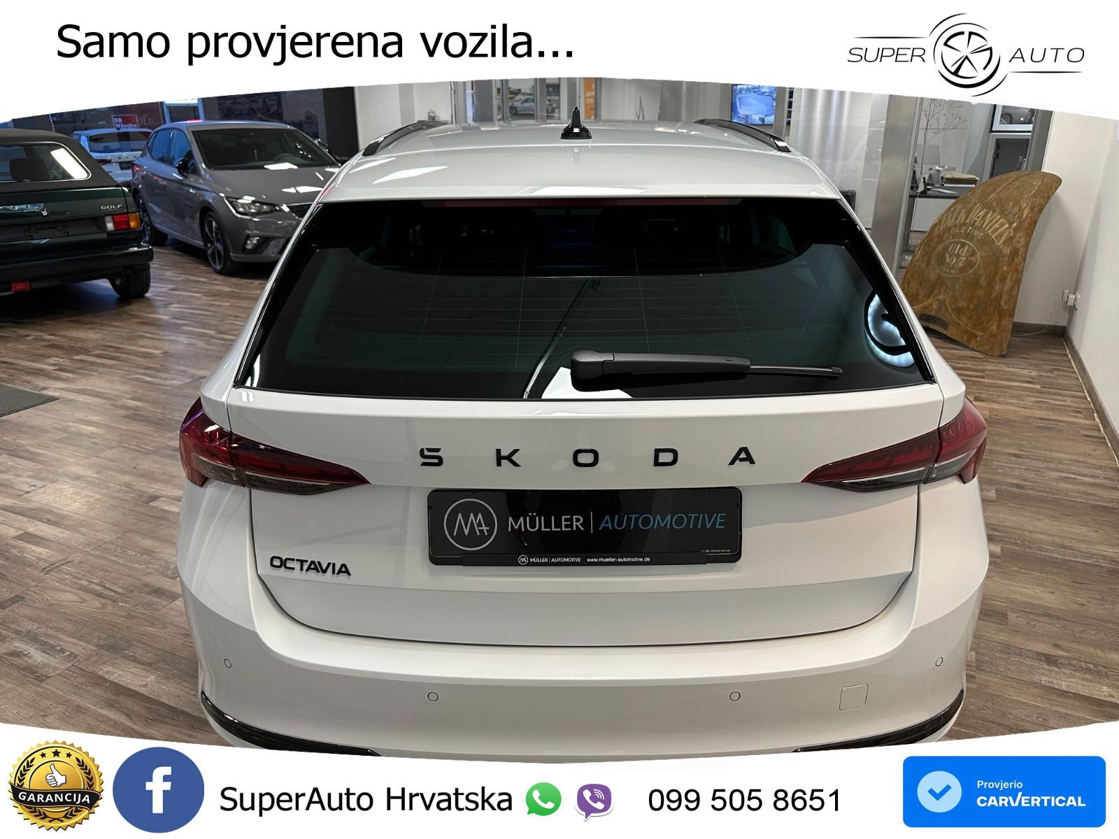 Škoda Octavia Combi 2.0 TDI (150 KS) DSG SportLine LED+GR SJED+ACC