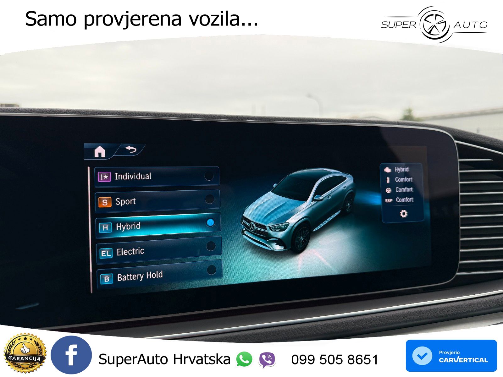 Mercedes GLE Coupe 400e (381 KS) 4MATIC 9G-TRONIC AMG ZRAČNI+ACC+GR SJED+360