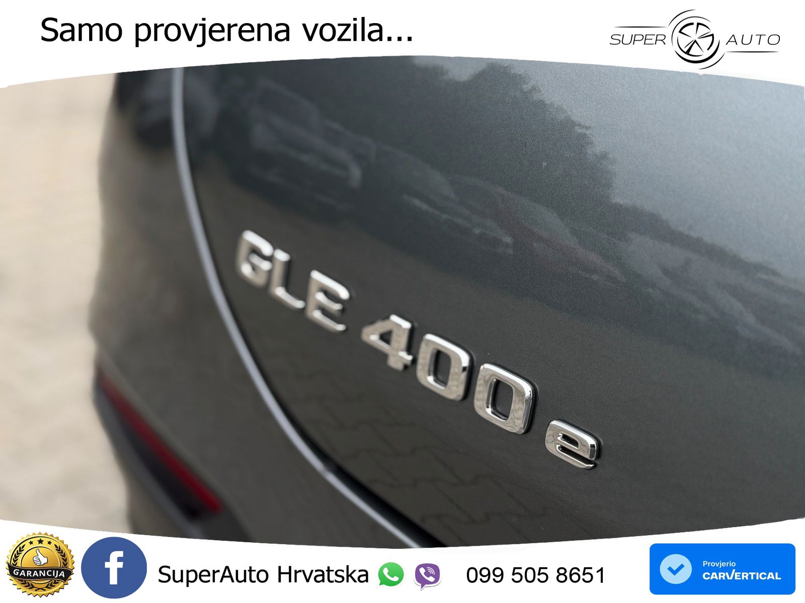 Mercedes GLE Coupe 400e (381 KS) 4MATIC 9G-TRONIC AMG ZRAČNI+ACC+GR SJED+360