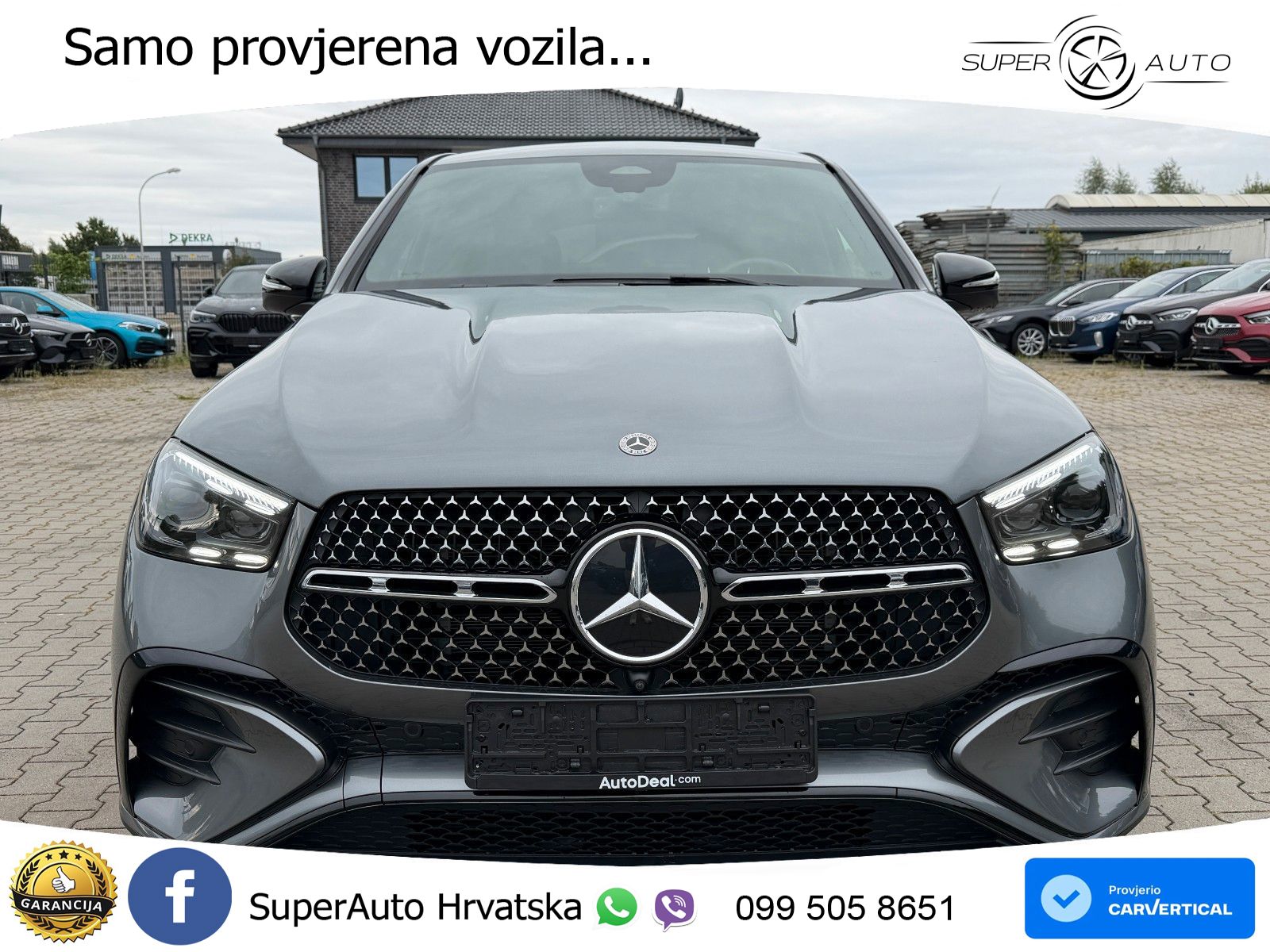 Mercedes GLE Coupe 400e (381 KS) 4MATIC 9G-TRONIC AMG ZRAČNI+ACC+GR SJED+360