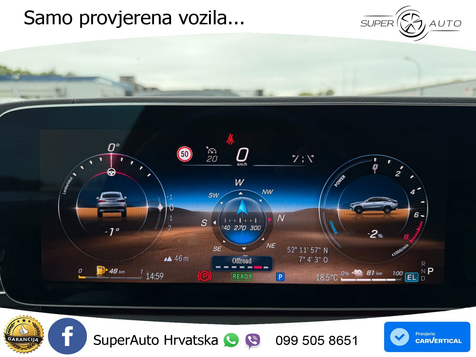 Mercedes GLE Coupe 400e (381 KS) 4MATIC 9G-TRONIC AMG ZRAČNI+ACC+GR SJED+360