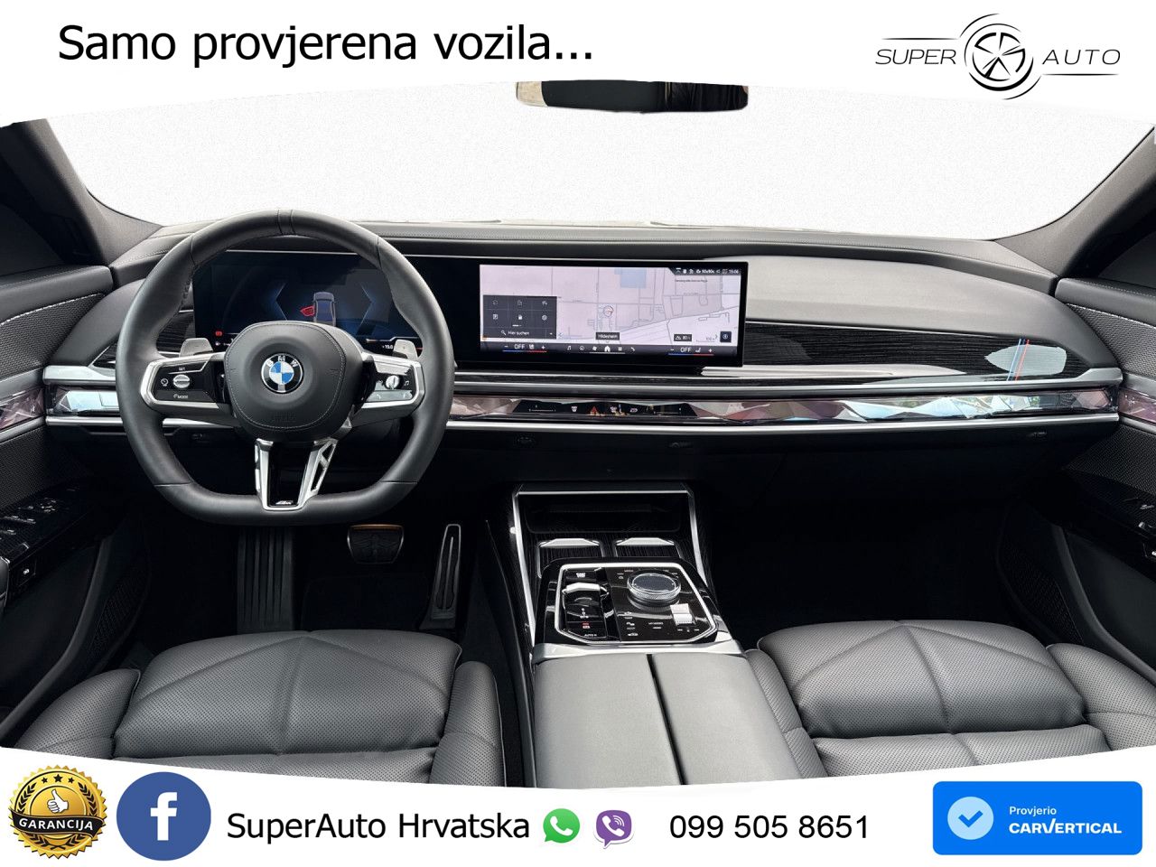 BMW 740d (299 KS) xDrive Steptronic M Sport ZRAČNI+ACC+GR SJED+KAM+PANO