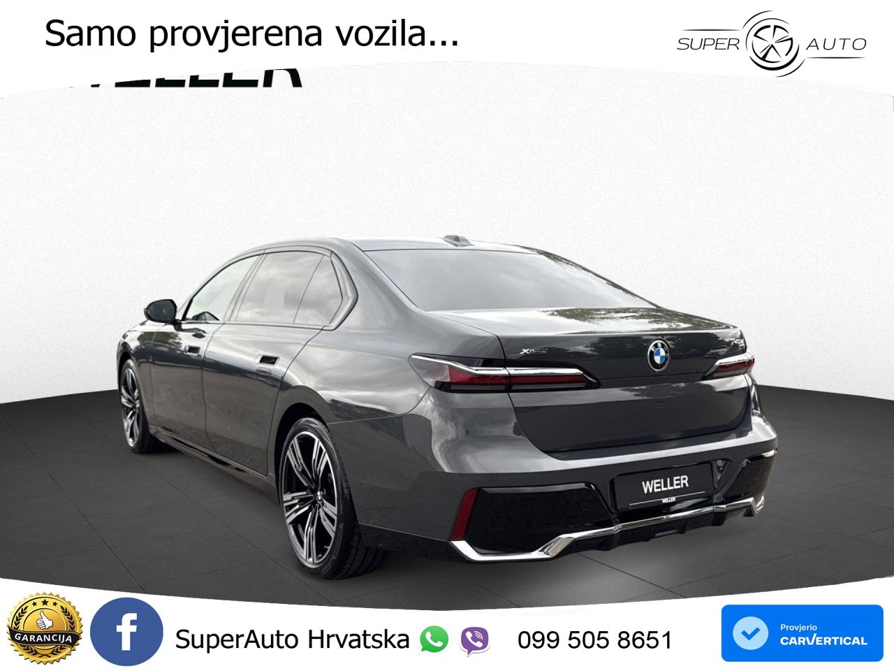 BMW 740d (299 KS) xDrive Steptronic M Sport ZRAČNI+ACC+GR SJED+KAM+PANO