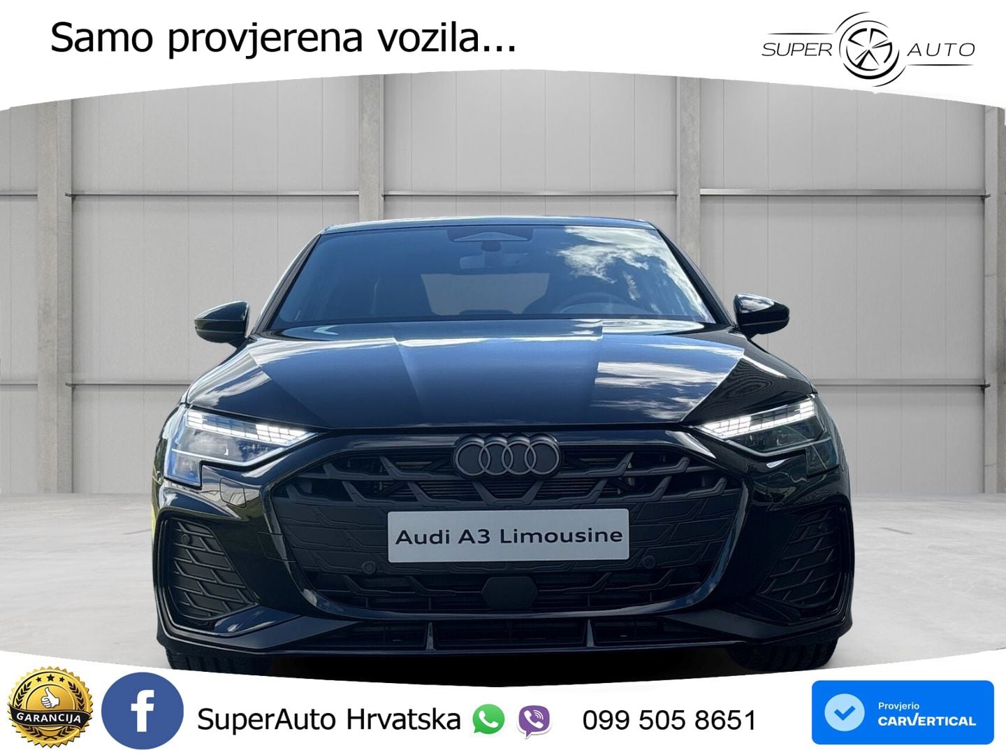 Audi A3 Limuzina 40 TFSI (204 KS) quattro S tronic S line LED+GR SJED+ACC