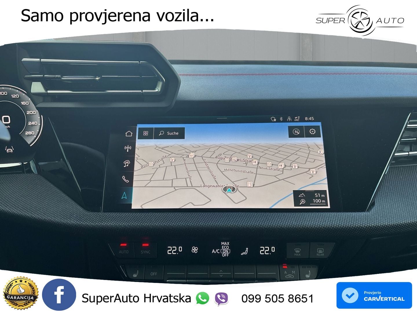Audi A3 Limuzina 40 TFSI (204 KS) quattro S tronic S line LED+GR SJED+ACC