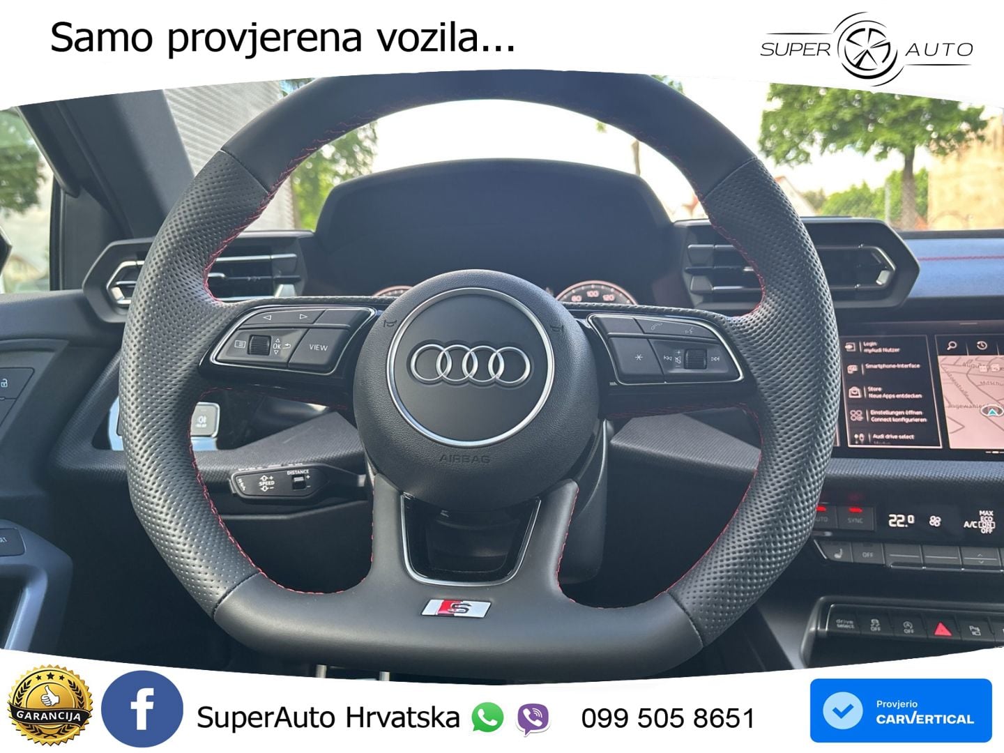 Audi A3 Limuzina 40 TFSI (204 KS) quattro S tronic S line LED+GR SJED+ACC