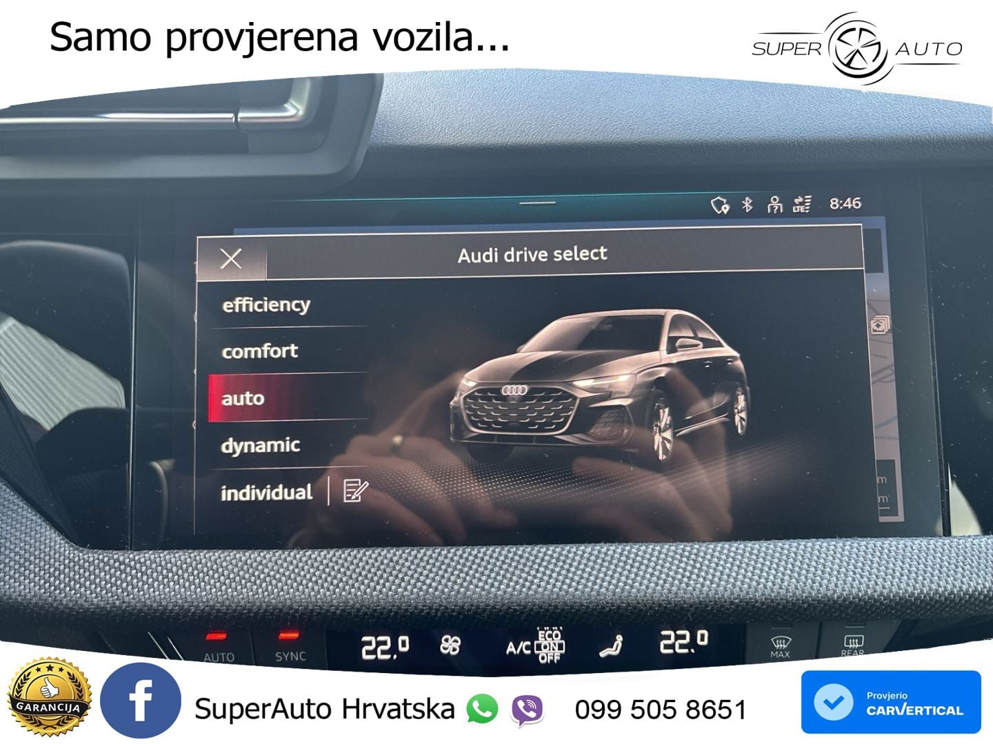 Audi A3 Limuzina 40 TFSI (204 KS) quattro S tronic S line LED+GR SJED+ACC