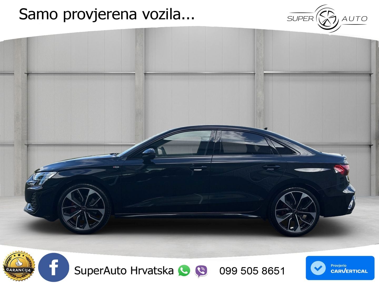 Audi A3 Limuzina 40 TFSI (204 KS) quattro S tronic S line LED+GR SJED+ACC