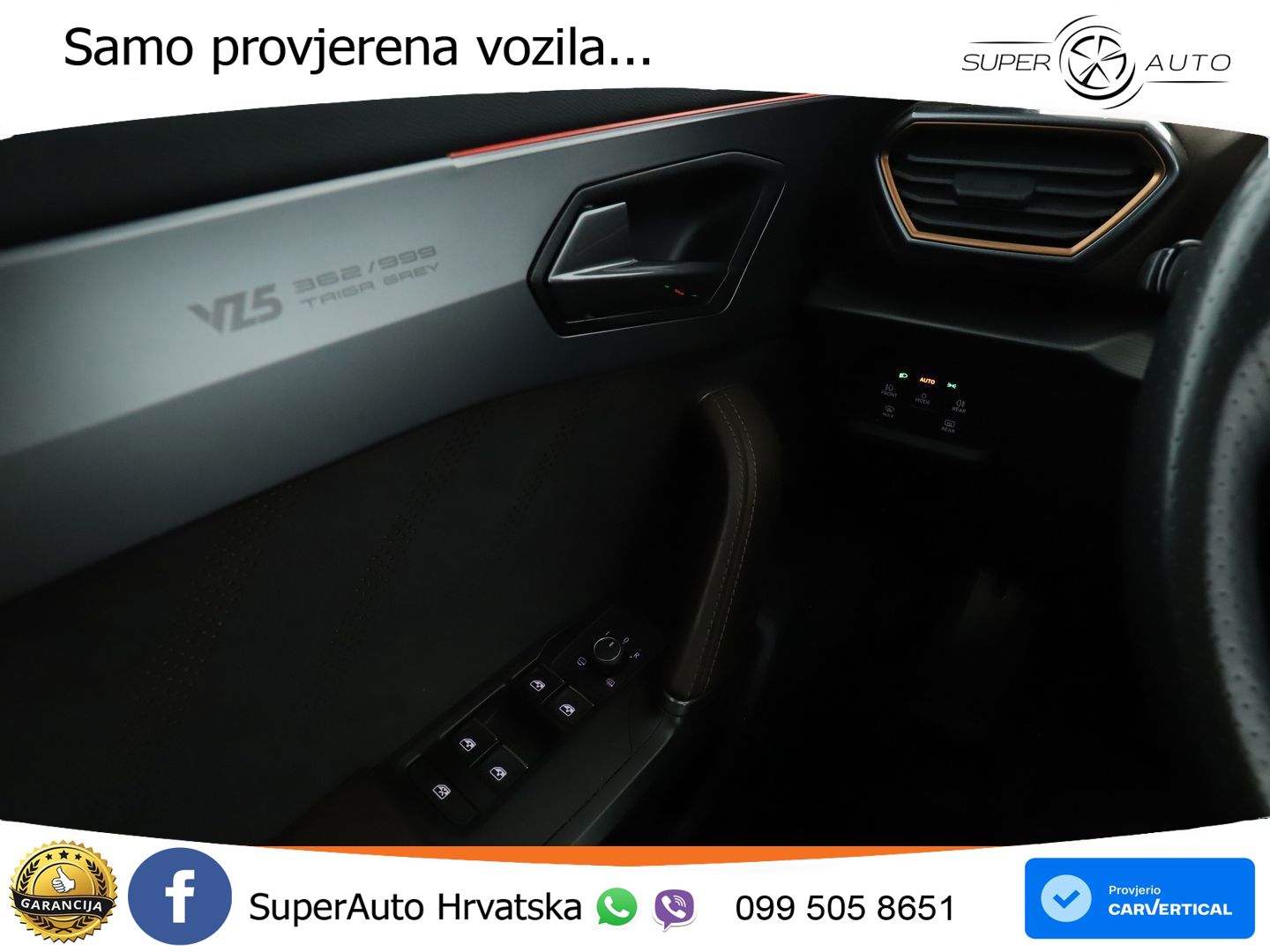 Cupra Formentor VZ5 2.5 TSI (390 KS) 4Drive DSG MATRIX+GR SJED+KAM