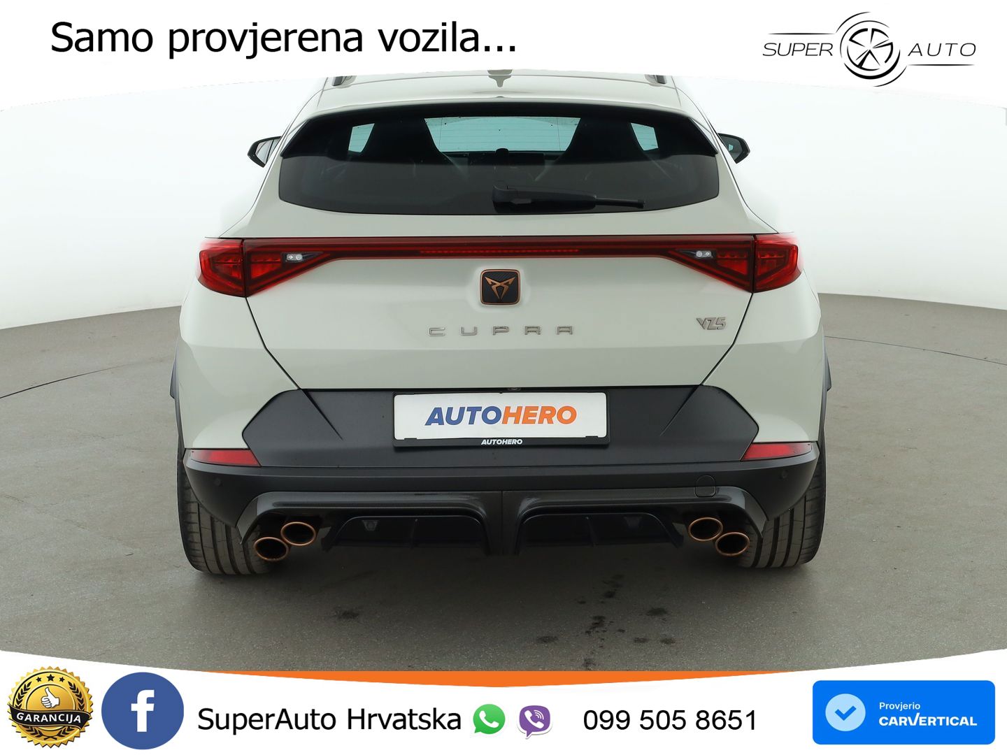 Cupra Formentor VZ5 2.5 TSI (390 KS) 4Drive DSG MATRIX+GR SJED+KAM