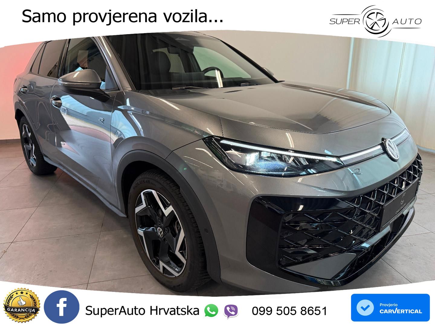 Volkswagen T-Roc 1.5 eTSI (150 KS)  DSG R-Line LED+GR SJED+ACC