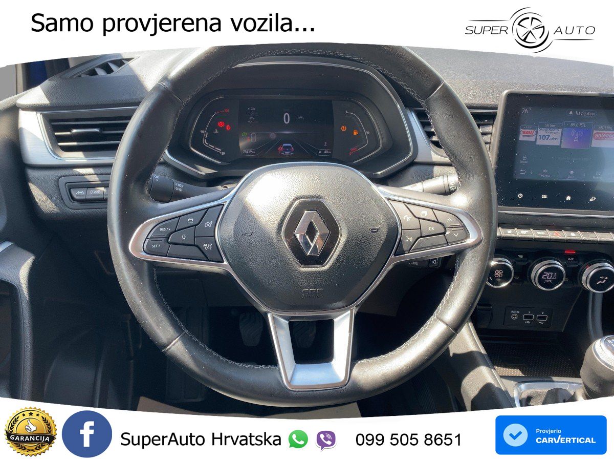 Renault Captur 1.3 TCe (140 KS) Intens LED+GR SJED+ACC