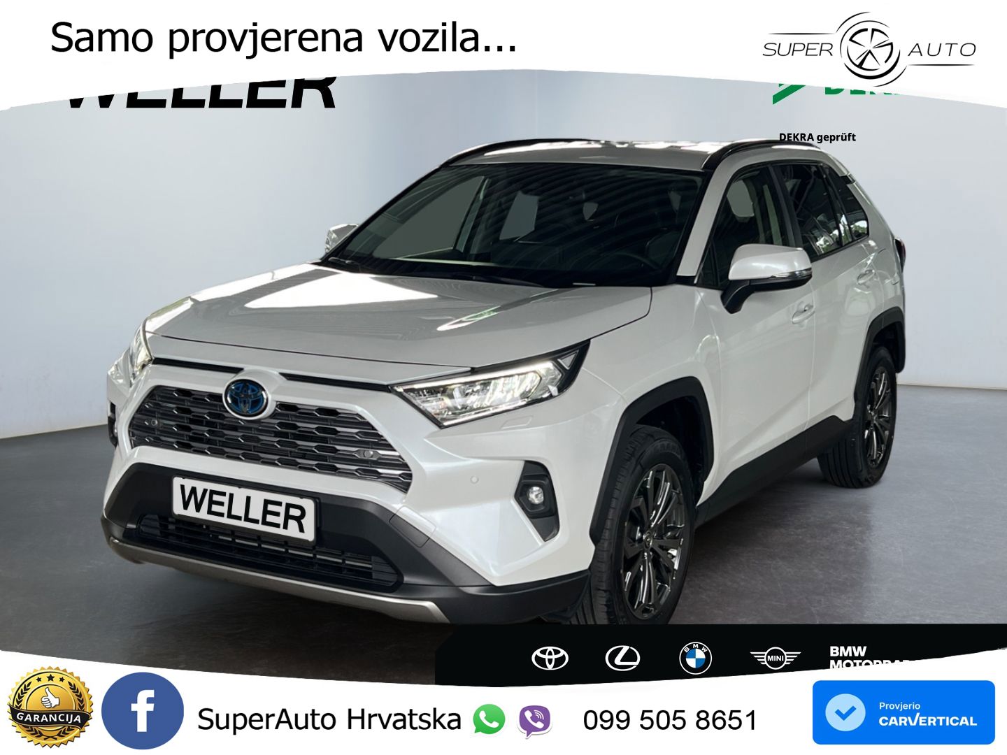 Toyota RAV4 2.5 (218 KS) Hybrid eCVT Team D LED+GR SJED+ACC