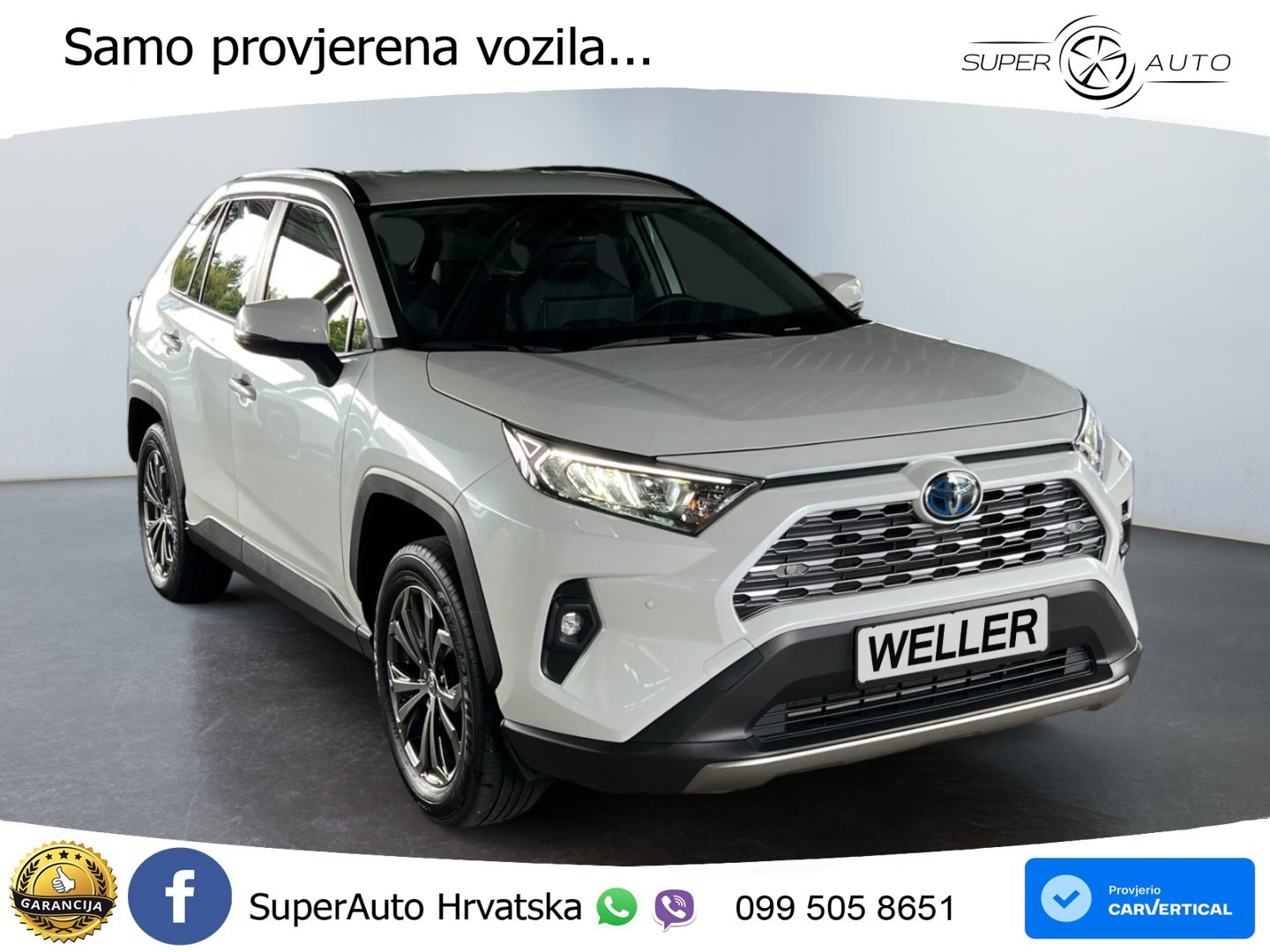 Toyota RAV4 2.5 (218 KS) Hybrid eCVT Team D LED+GR SJED+ACC