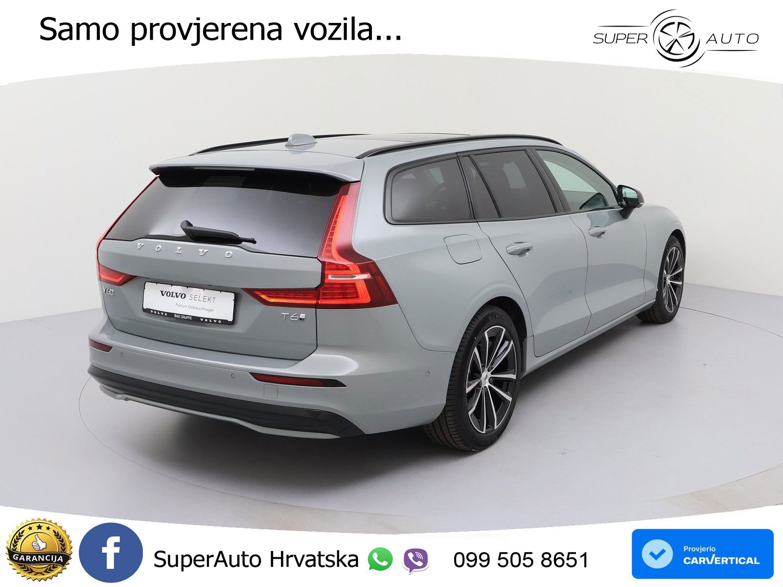 Volvo V60 2.0 T6 AWD Geartronic LED+GR SJED+ACC