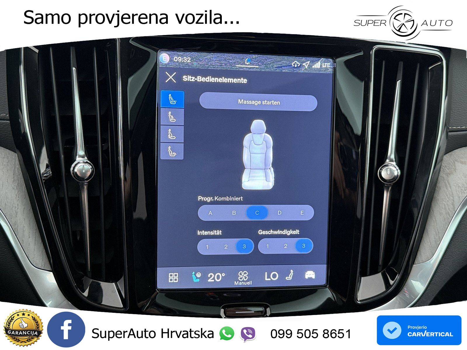 Volvo V60 2.0 T6 AWD Geartronic LED+GR SJED+ACC