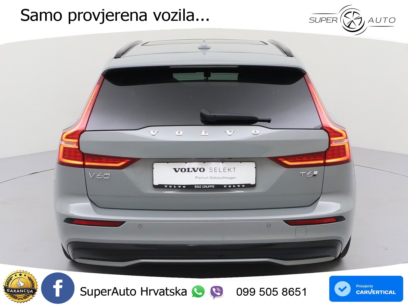 Volvo V60 2.0 T6 AWD Geartronic LED+GR SJED+ACC