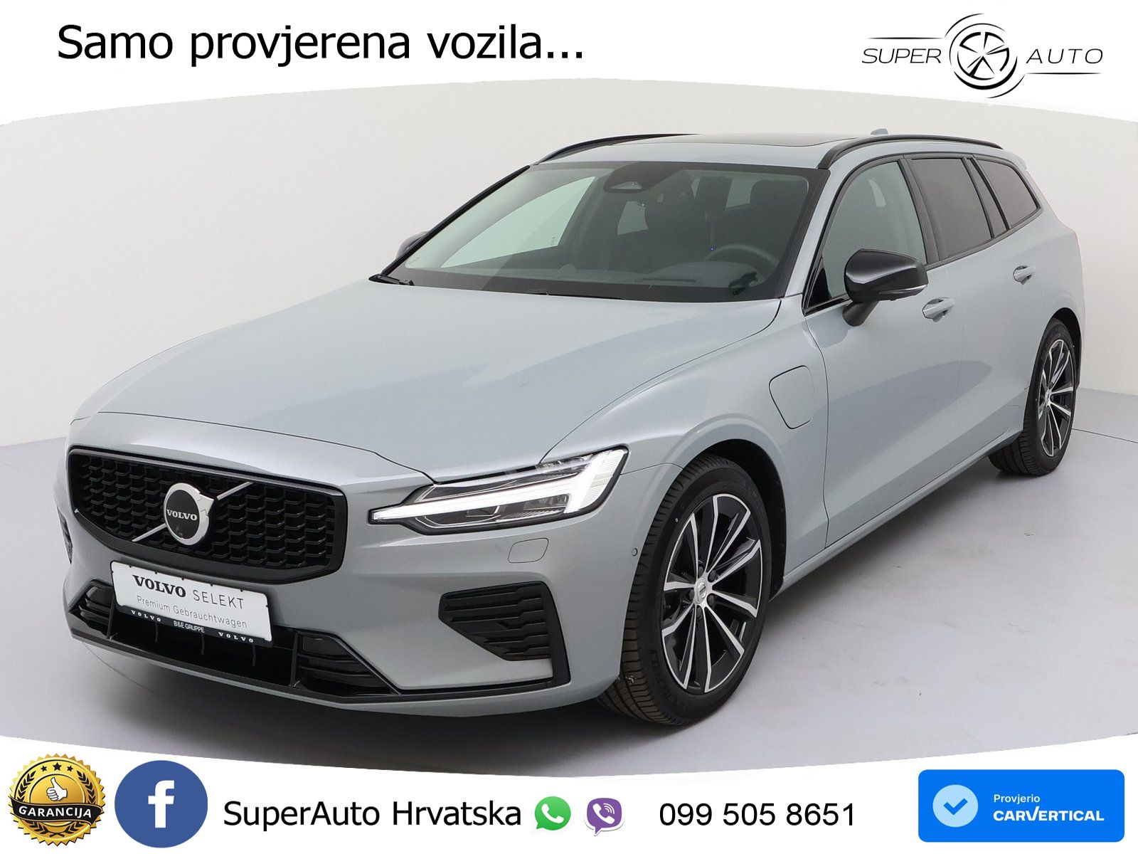 Volvo V60 2.0 T6 AWD Geartronic LED+GR SJED+ACC