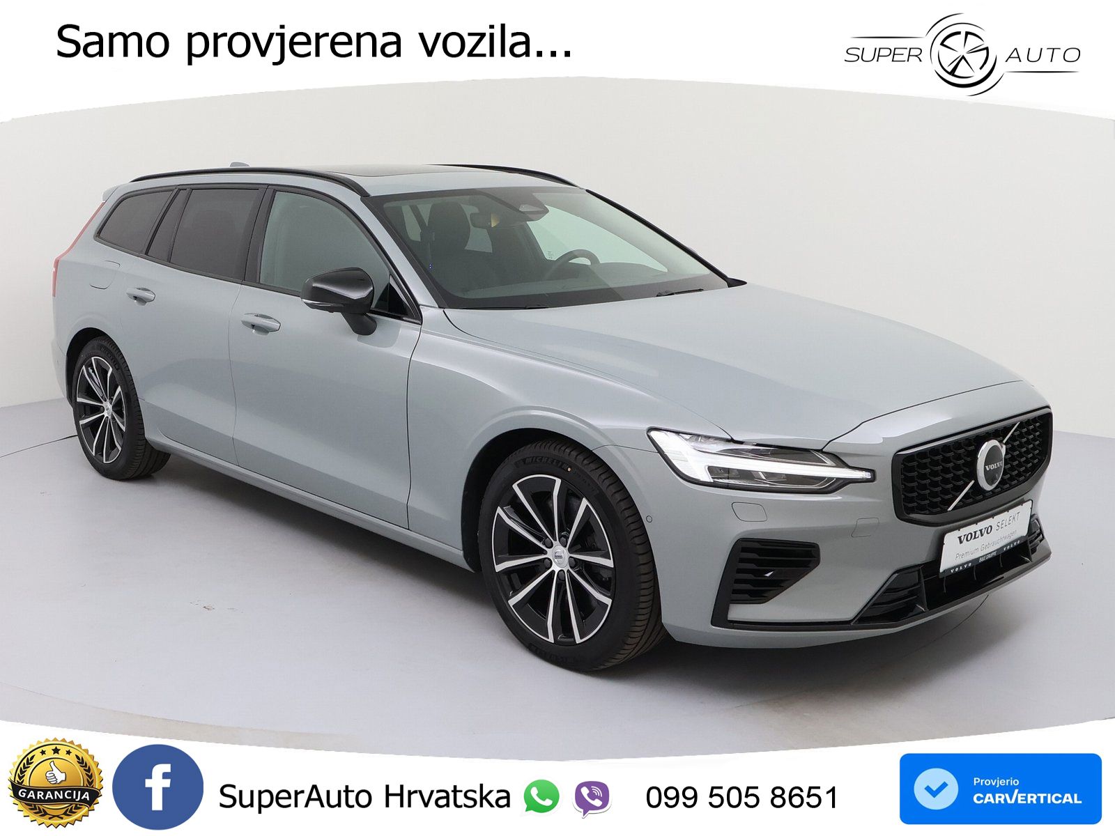 Volvo V60 2.0 T6 AWD Geartronic LED+GR SJED+ACC