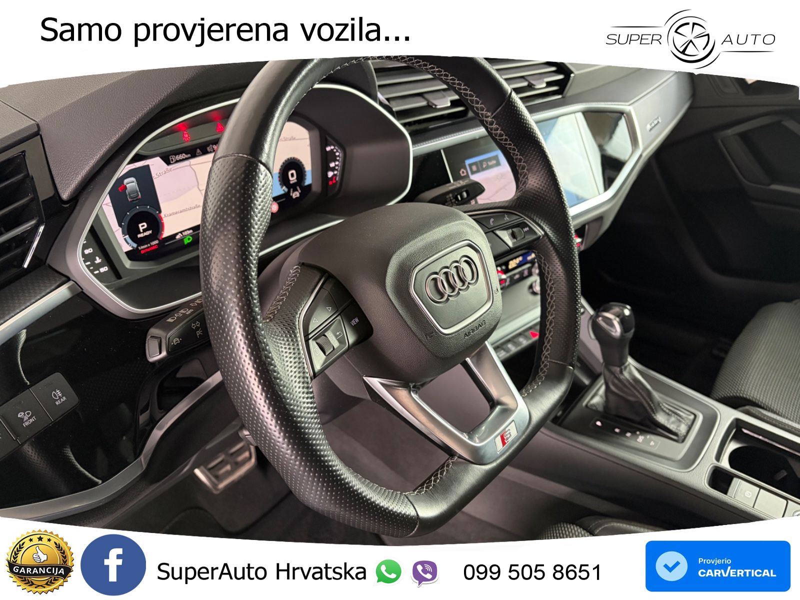 Audi Q3 II Sportback 40 TFSI (190 KS) quattro S tronic S line LED+GR SJED+ACC