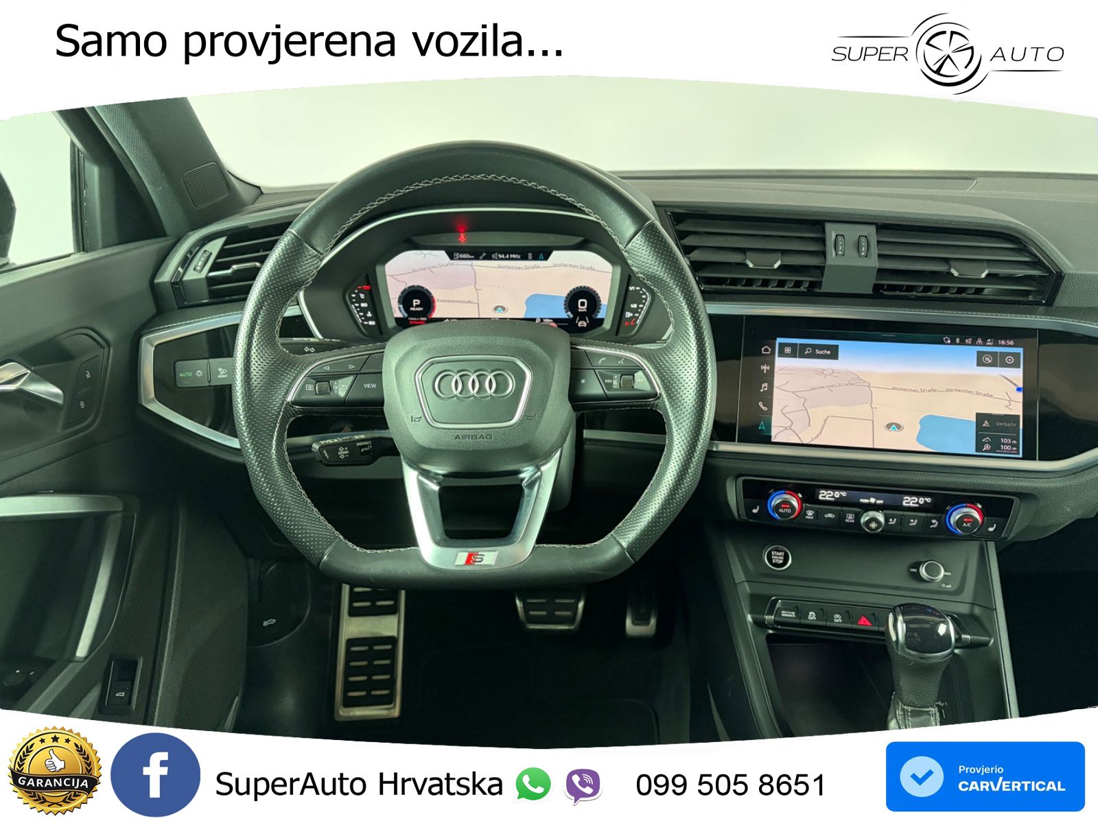 Audi Q3 II Sportback 40 TFSI (190 KS) quattro S tronic S line LED+GR SJED+ACC