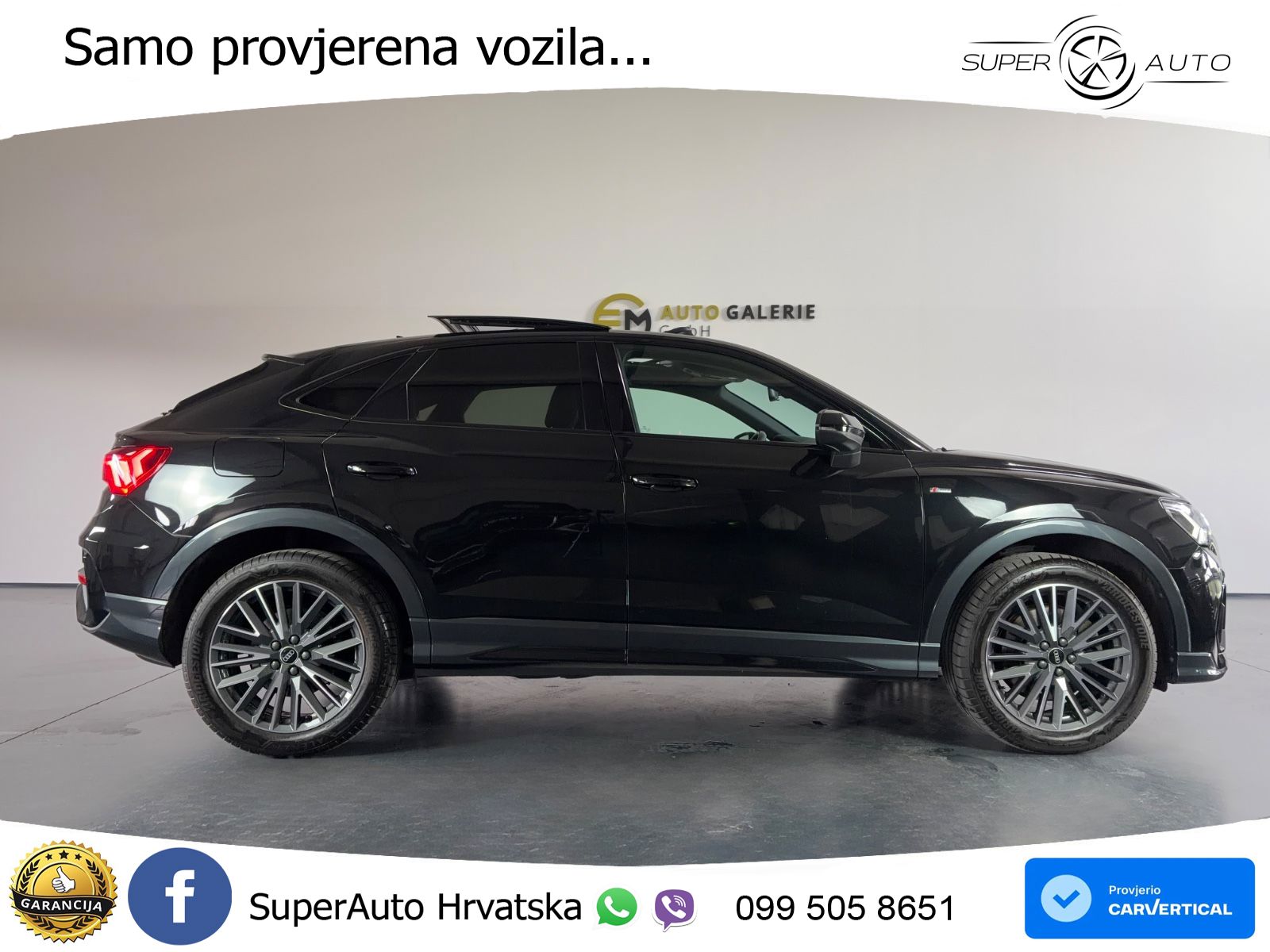 Audi Q3 II Sportback 40 TFSI (190 KS) quattro S tronic S line LED+GR SJED+ACC