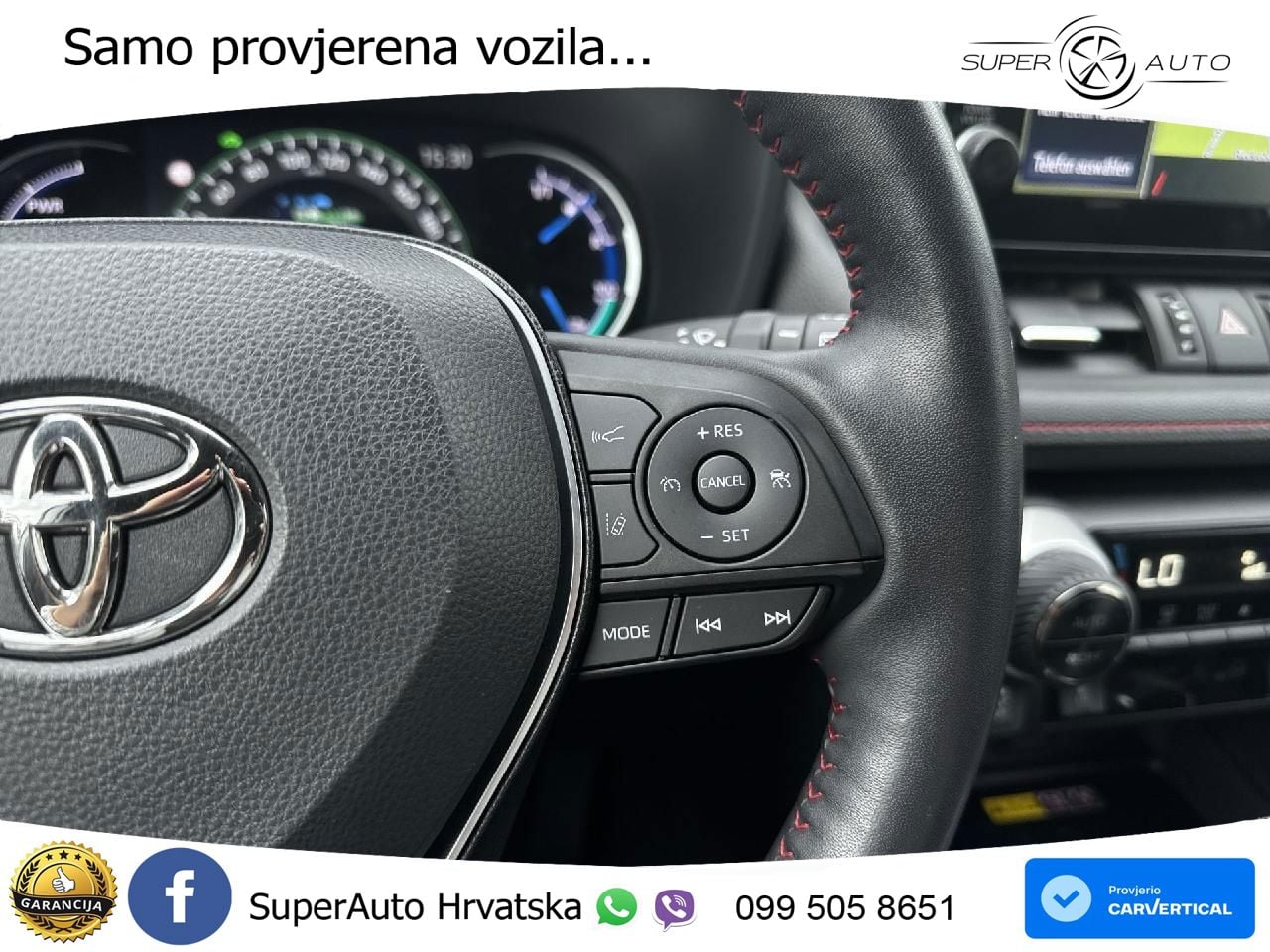 Toyota RAV4 2.5 D-4S (306 KS) Hybrid AWD-i e-CVT LED+GR SJED+ACC