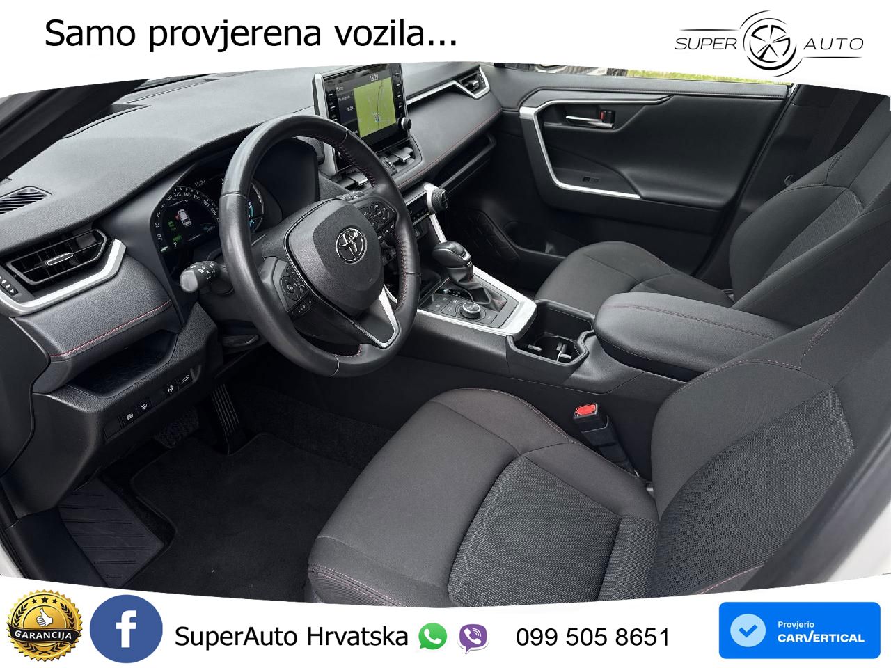 Toyota RAV4 2.5 D-4S (306 KS) Hybrid AWD-i e-CVT LED+GR SJED+ACC