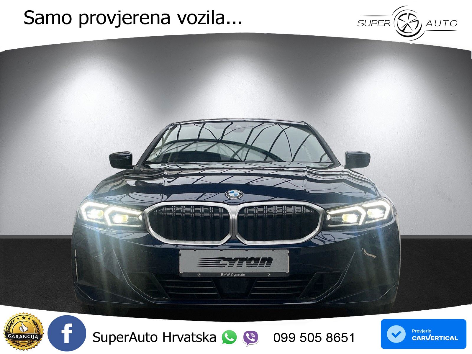 BMW 320d (190 KS) Steptronic LED+GR SJED+ACC