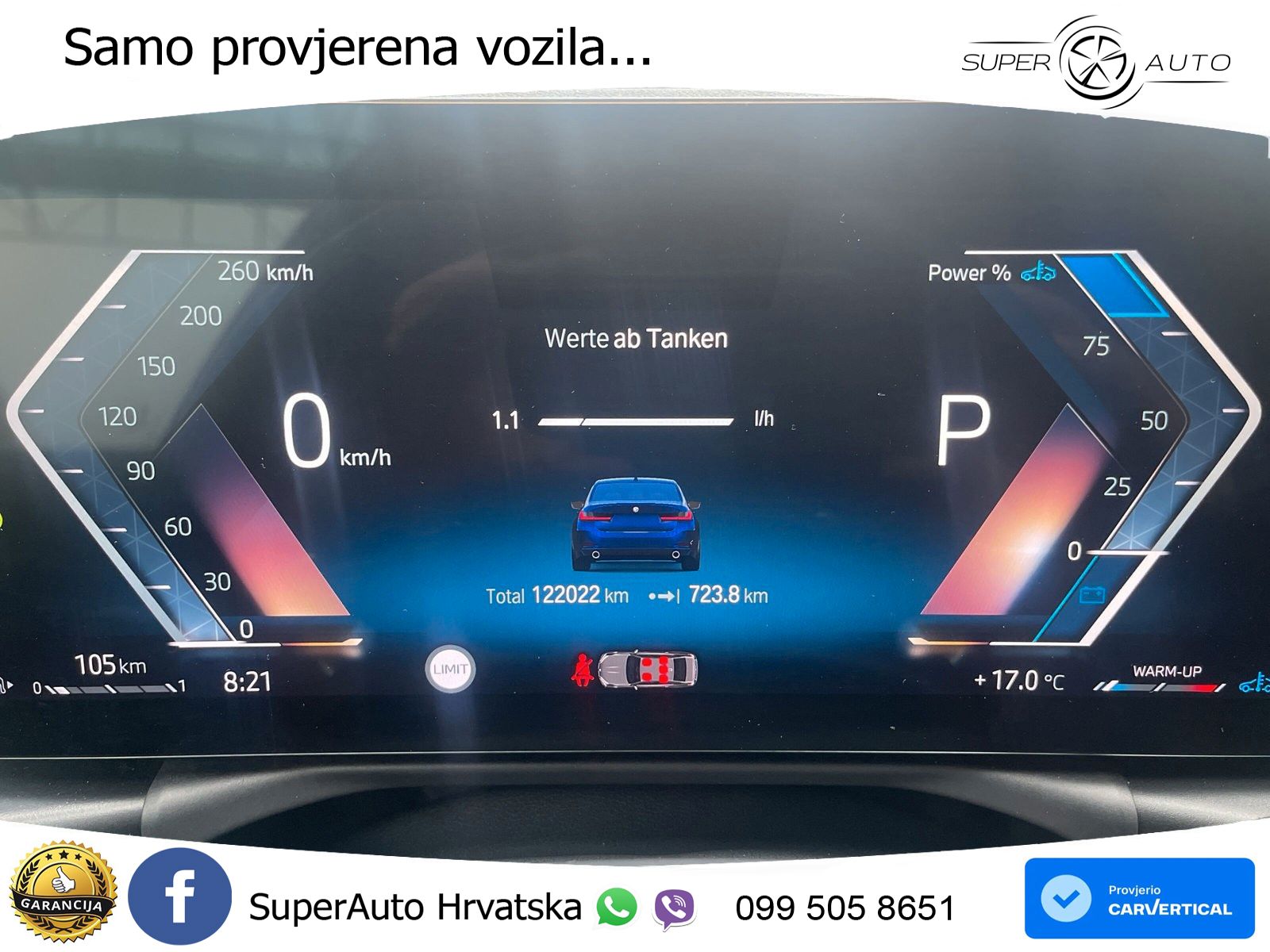 BMW 320d (190 KS) Steptronic LED+GR SJED+ACC