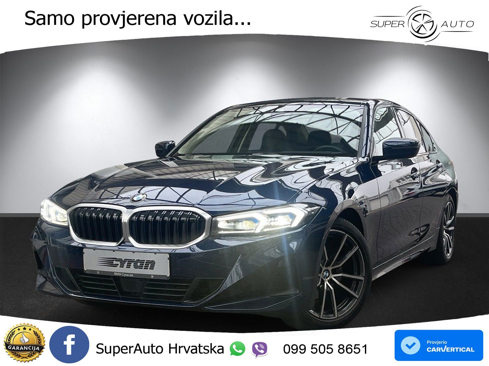 BMW 320d (190 KS) Steptronic LED+GR SJED+ACC