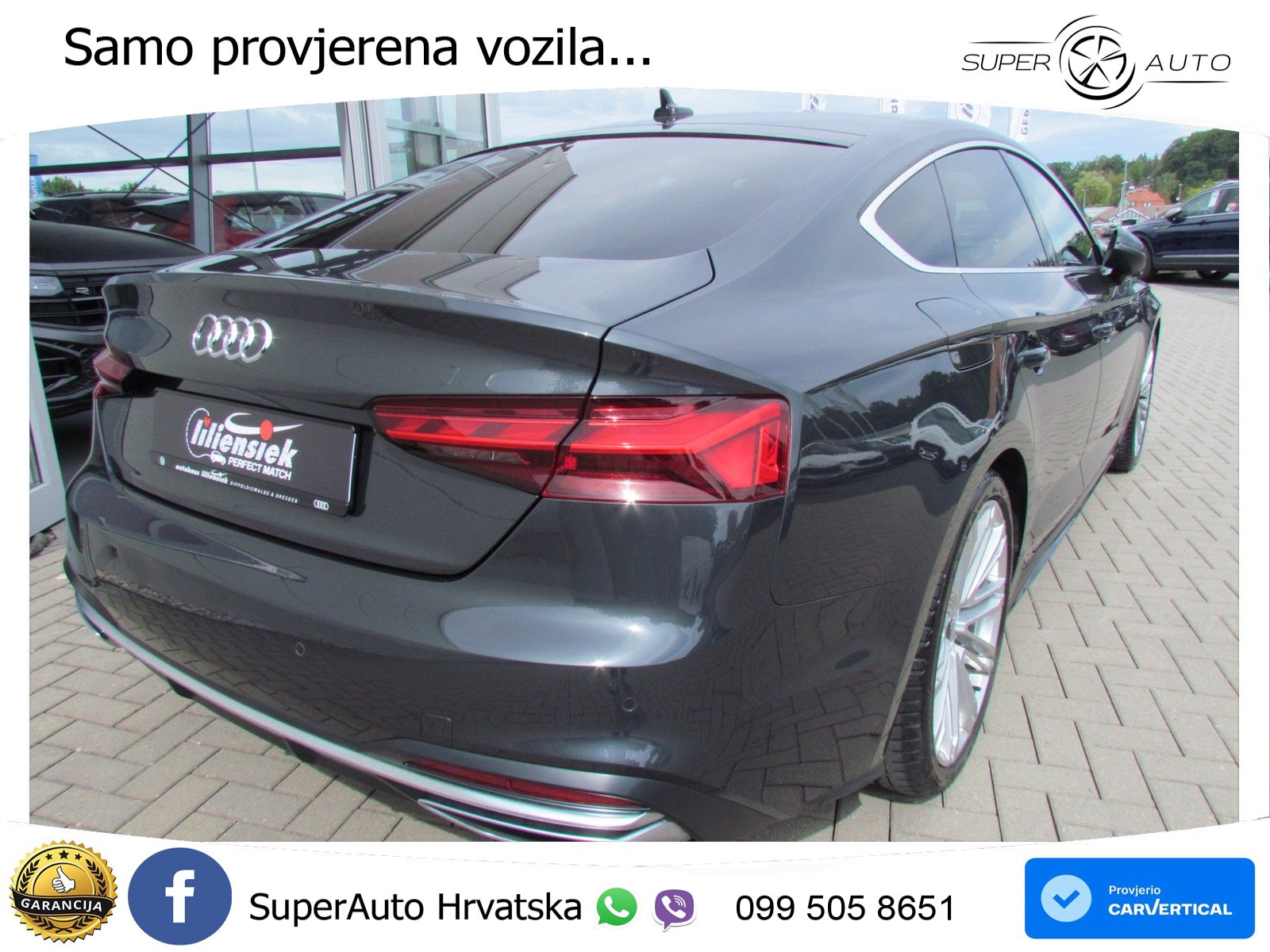 Audi A5 Sportback  40 TFSI (204 KS) S tronic advanced