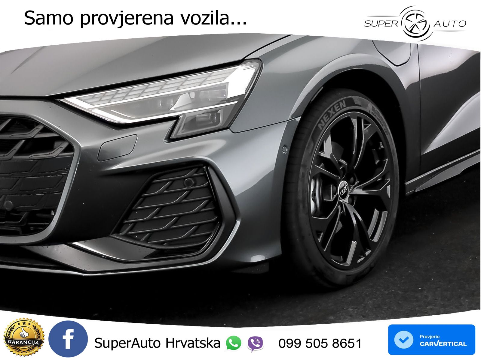 Audi A3 Sportback 40 TFSI e (204 KS) Plug-in Hybrid S tronic S line MATRIX+GR SJED+KAM