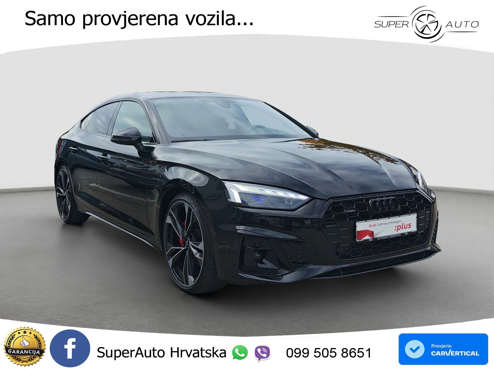 Audi A5 Sportback 40 TDI (204 KS) quattro S tronic S line MATRIX+GR SJED+KAM